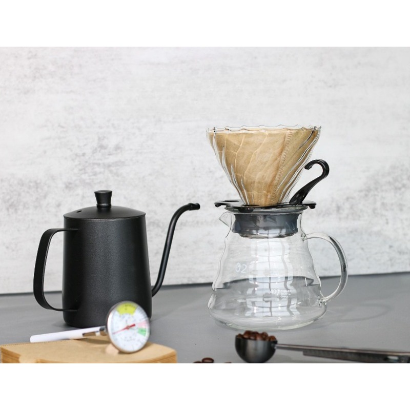 Coffee Equipment Gift Set - 손으로 양조한 커피 포트 세트 선물