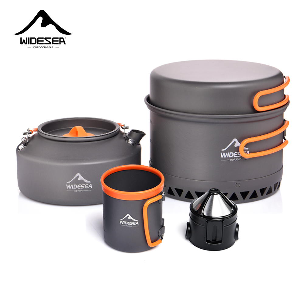 Coffee Equipment Camping - 캠핑 식기 야외 조리기구 세트 냄비