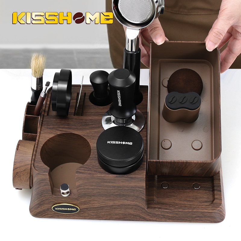 Coffee Equipment Holder - KISSHOME 에스프레소 탬퍼 스테이션 노크 박스