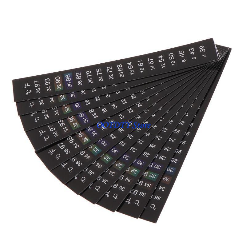 Temperature Strip Thermometer - 367A 10 PCS BETTA 스티커 온도계