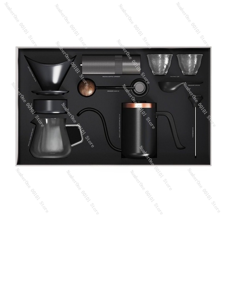 Coffee Equipment Gift Set - 수동 커피 메이커 세트 선물 상자