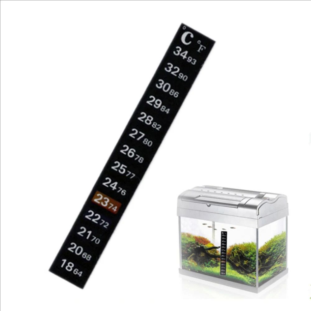Temperature Strip Thermometer - 5Pcs/10Pcs 수족관 물고기 탱크 스트립 스틱온