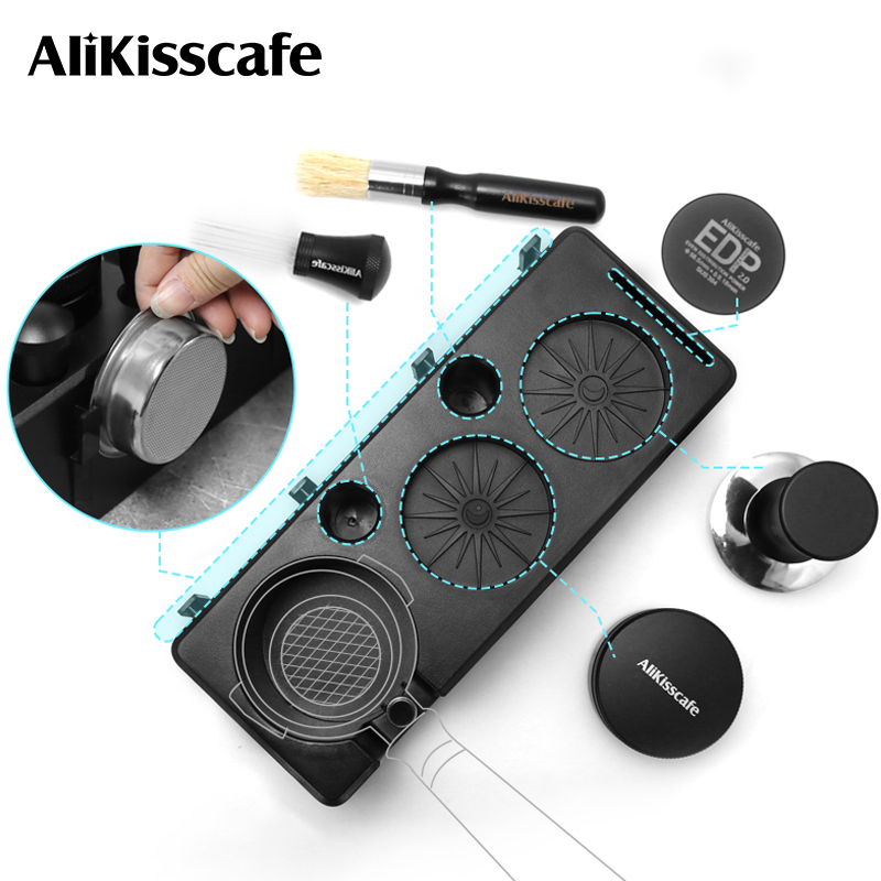 Coffee Equipment Holder - AliKisscafe 커피 탬핑 스테이션 Portafilter 홀더