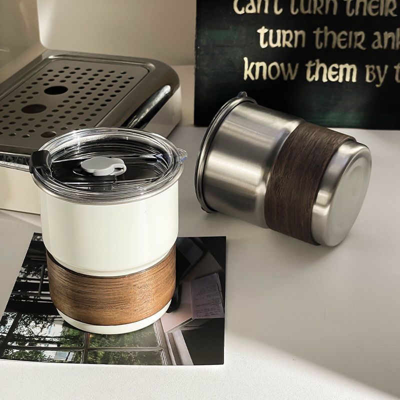 Coffee Equipment Camping - 뚜껑이 달린 스테인레스 스틸 커피 캠핑