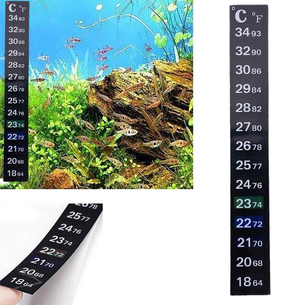 Temperature Strip Thermometer - 디지털 수족관 홈 스틱 온 온도계