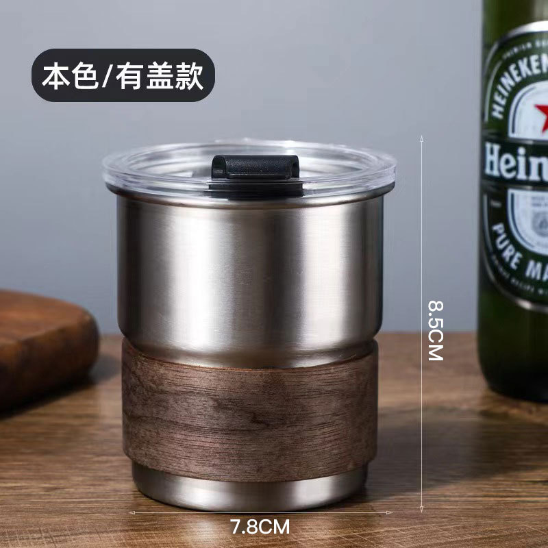 뚜껑이 달린 스테인리스 스틸 컵 맥주 머그잔, 사우디  - Coffee Equipment Camping 리뷰 및 가격