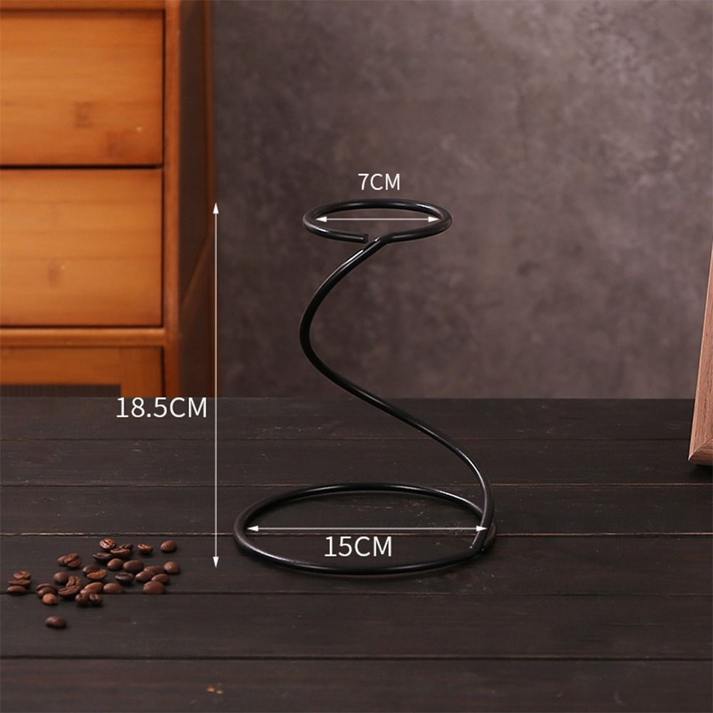 블랙 커피 필터 컵, 거치대 다리미 커피 용품, 커피  - Coffee Equipment Holder 리뷰 및 가격