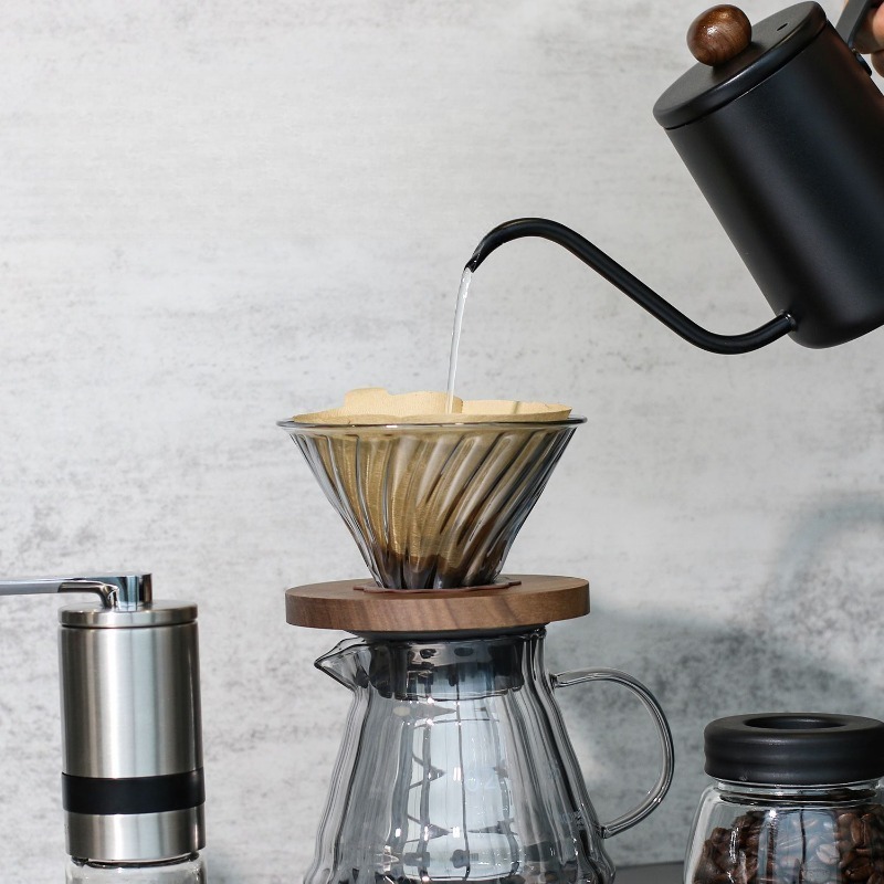 손으로 양조한 커피 포트 세트 선물 상자, 가정용 야외 - Coffee Equipment Gift Set 리뷰 및 가격