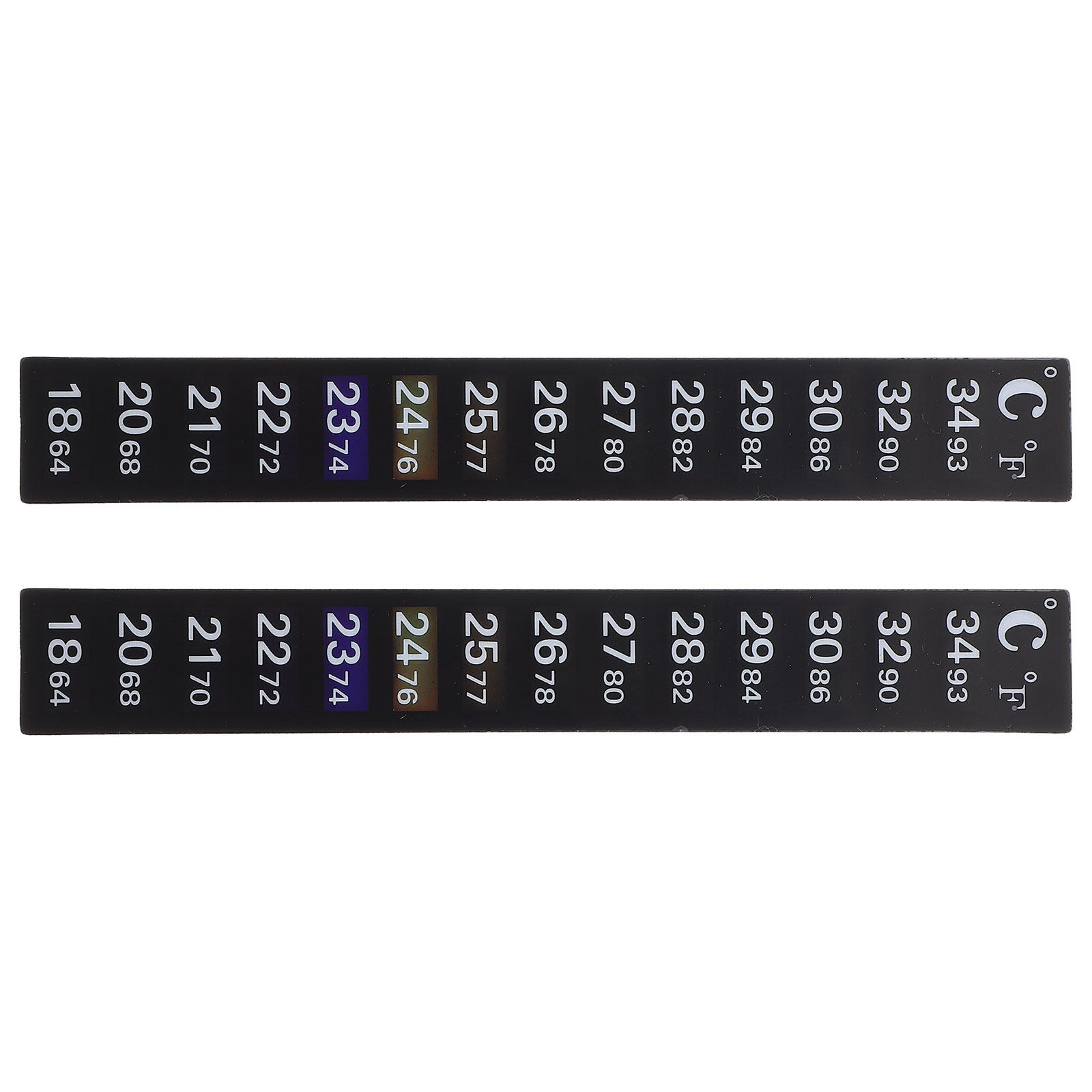 2Pcs 물고기 탱크 온도계 스티커 수족관 온도 스트립 - Temperature Strip Thermometer 리뷰 및 가격