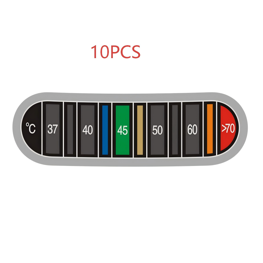 10개 접착식 물병 온도계 스트립 커피 컵 온도계 스티 - Temperature Strip Thermometer 리뷰 및 가격