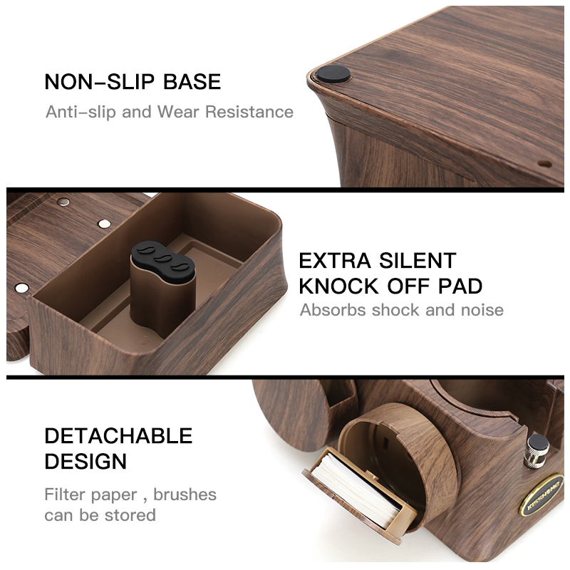 KISSHOME 에스프레소 탬퍼 스테이션 노크 박스 커 - Coffee Equipment Holder 리뷰 및 가격