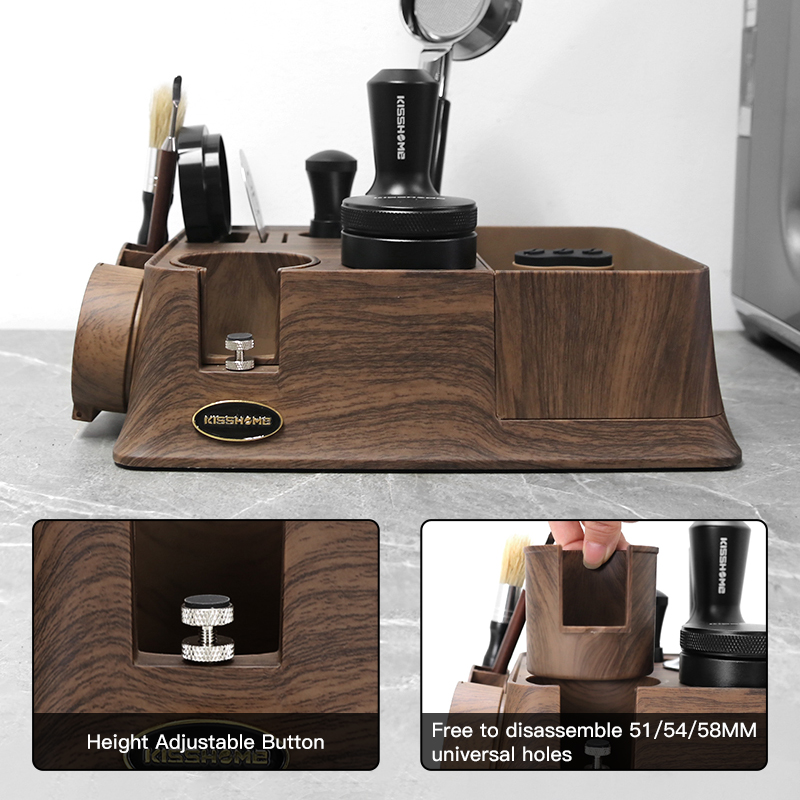 KISSHOME 에스프레소 탬퍼 스테이션 노크 박스 커 - Coffee Equipment Holder 리뷰 및 가격