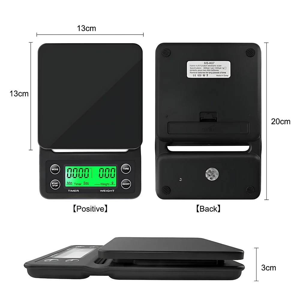 5/3kg LCD 전자 드립 커피 규모 고정밀 측정 디 - Scale Drip Timer 리뷰 및 가격