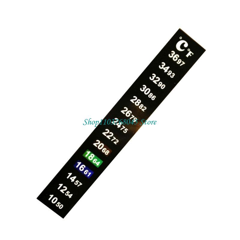 R53F 온도계 스트립에 붙은 와인 맥주용 수직 스티커 - Temperature Strip Thermometer 리뷰 및 가격