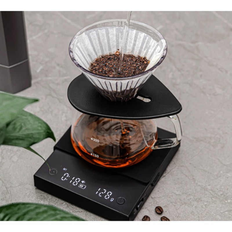 EYFL-블랙 커피 스케일 0.1G 정밀 USB 충전식 - Scale Drip Timer 리뷰 및 가격