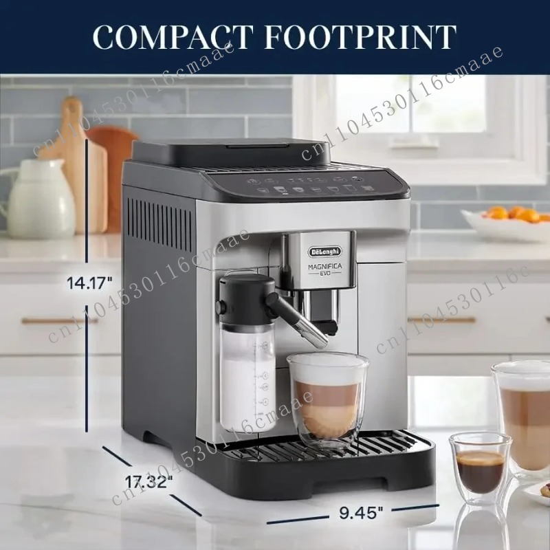 라떼 커피 시스템이 장착된 완전 자동 머신, 원두에서  - Coffee.Equipment Parts 리뷰 및 가격