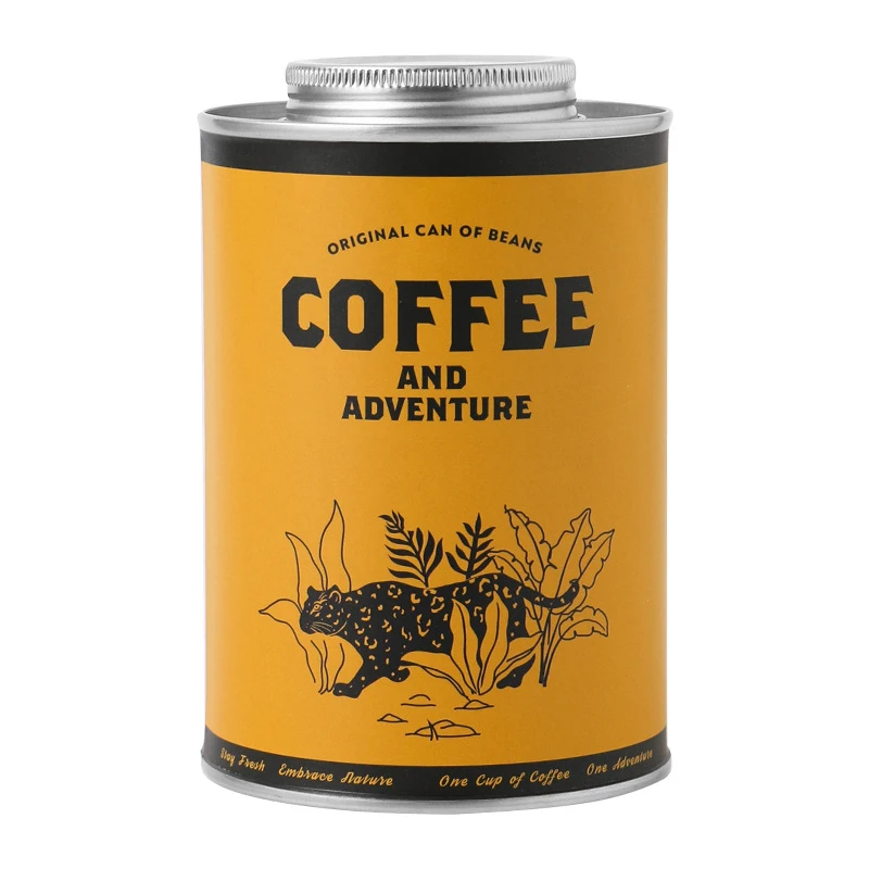 1pc 커피 콩 밀봉 보관 캔 휴대용 캠핑 틴 박스 식 - Coffee Equipment Camping 리뷰 및 가격