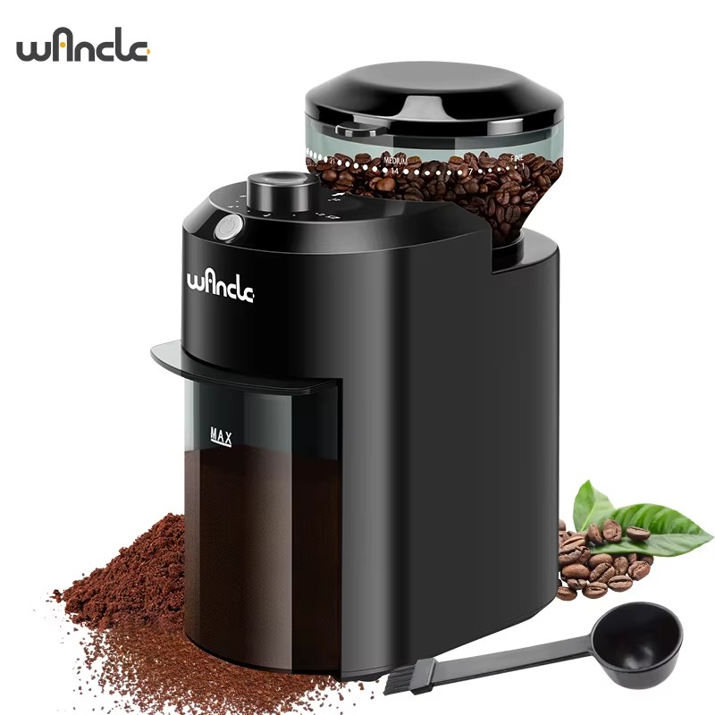 Wancle 전기 버 커피 그라인더 조정 가능한 버 밀 - Coffee Grinder Burr Flat 리뷰 및 가격