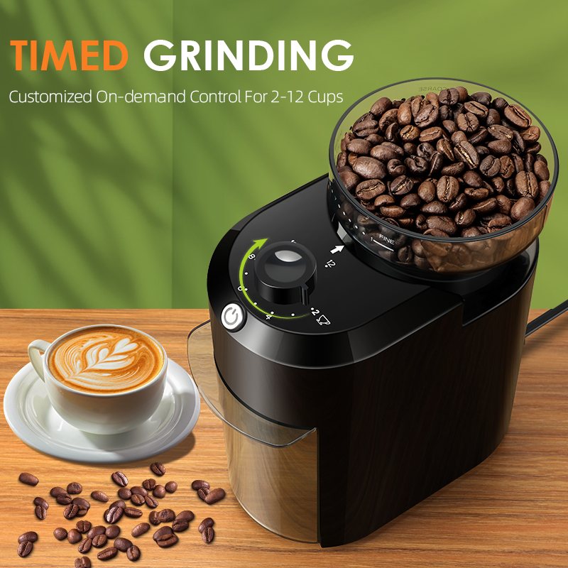 Wancle 전기 버 커피 그라인더 조정 가능한 버 밀 - Coffee Grinder Burr Flat 리뷰 및 가격