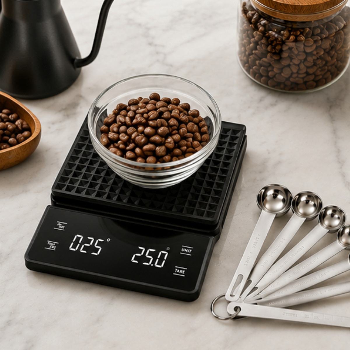 디지털 커피 저울 3kg 0.1g 정밀도, 타이머 기능 - Scale Drip Timer 리뷰 및 가격