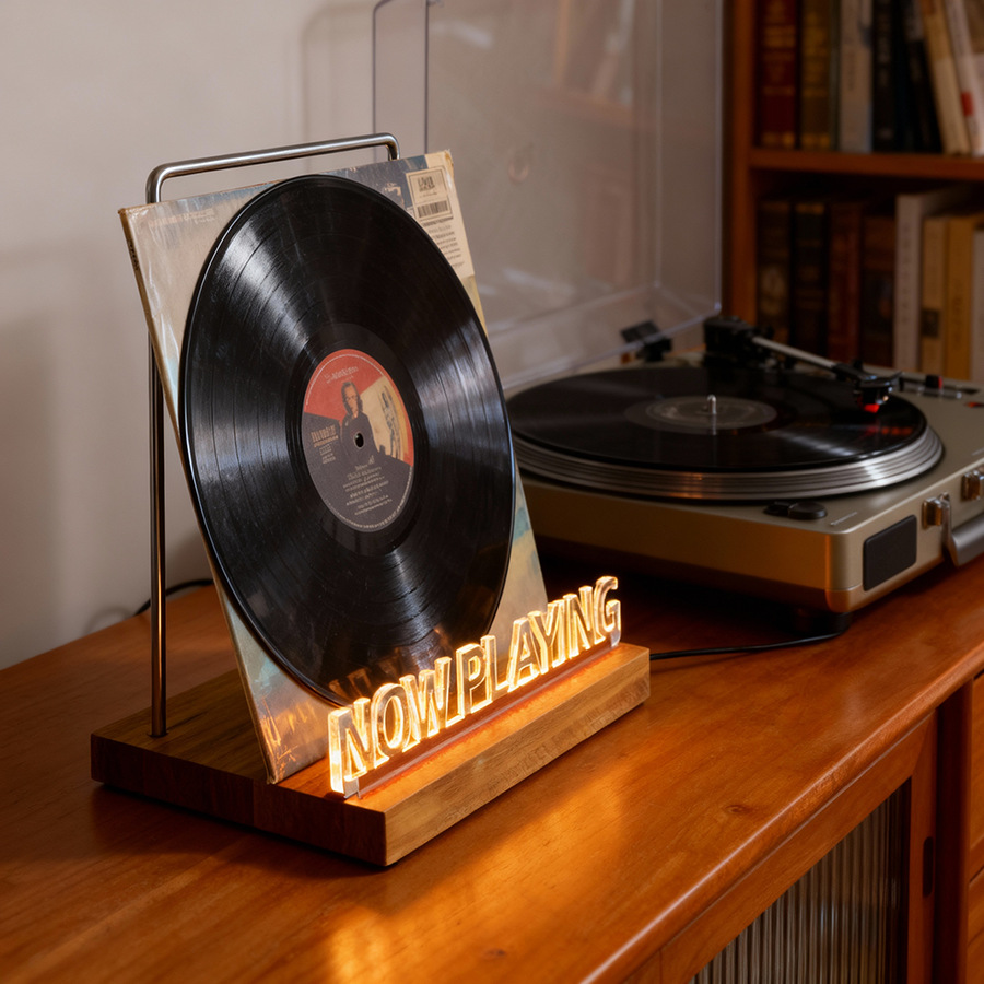 비닐 레코드 홀더 스탠드, 커피숍 장식용 CD 선반 디 - Coffee Equipment Holder 리뷰 및 가격