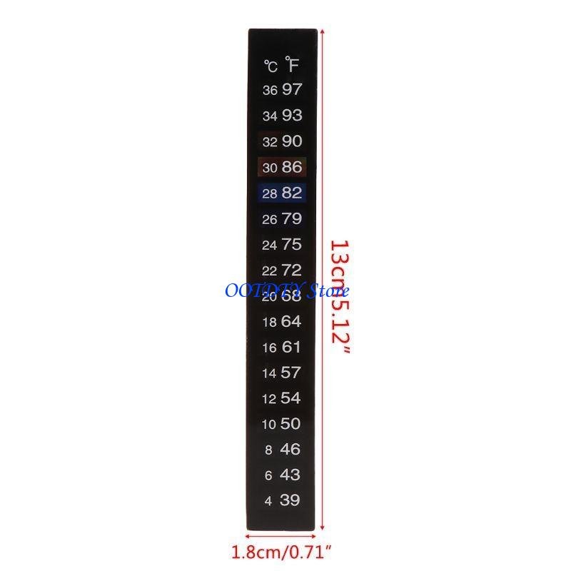 367A 10 PCS BETTA 스티커 온도계 수직 스 - Temperature Strip Thermometer 리뷰 및 가격