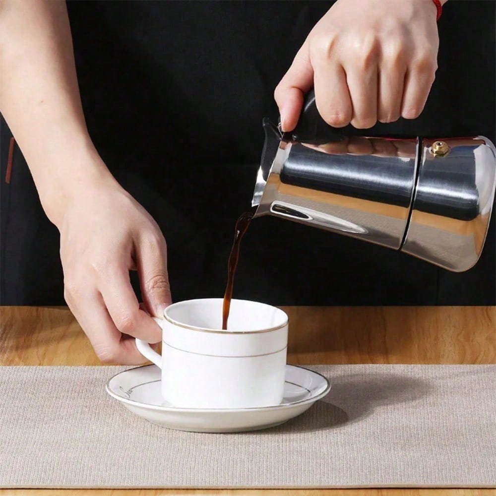 12 컵 커피 메이커 스테인레스 스틸 에스프레소 메이커 - Coffee Equipment Camping 리뷰 및 가격