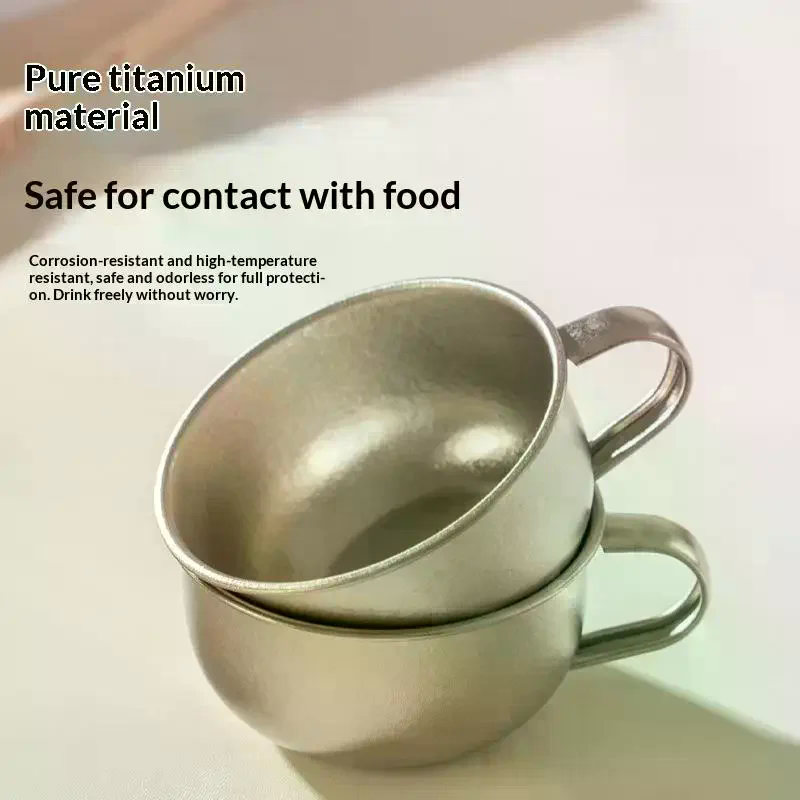 80ml/220ml 캠핑 물컵 순수 티타늄 휴대용 차/ - Coffee Equipment Camping 리뷰 및 가격