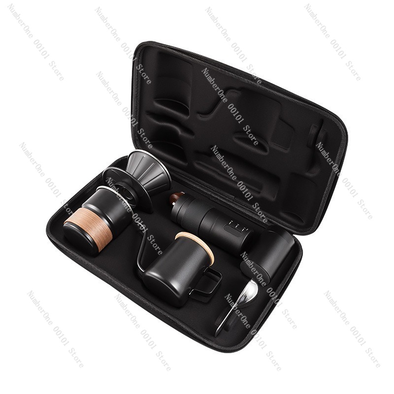 휴대용 핸드드립 커피메이커 세트 야외 캠핑용 푸어오버  - Coffee Equipment Gift Set 리뷰 및 가격